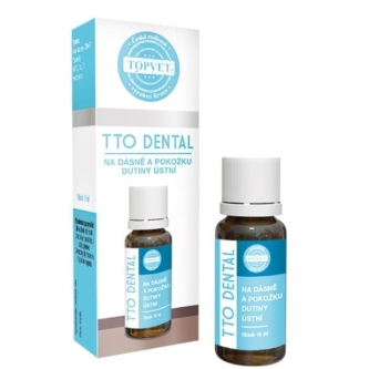 TTO Dental - ziołowy płyn przeciw paradontozie, TOPVET, 10 ml